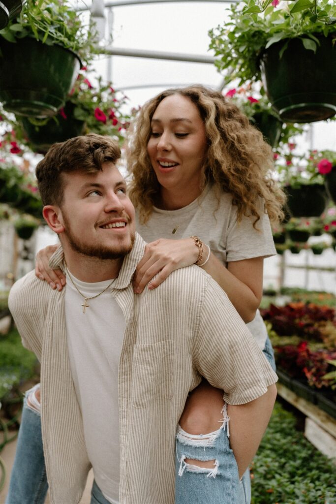 Greenhouse Couples Photoshoot