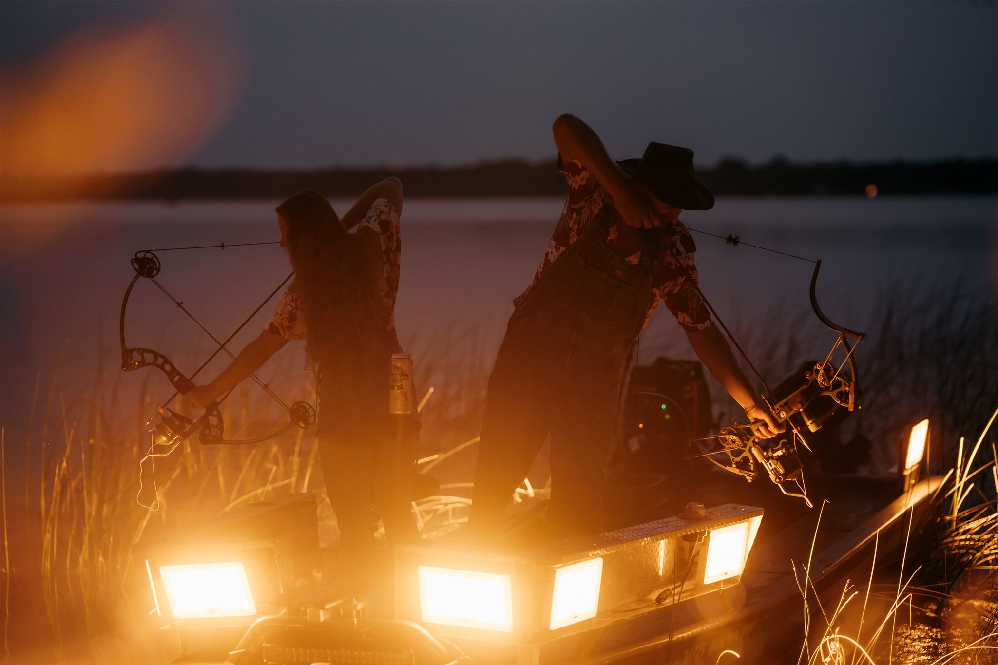 bowfishing on shawano lake